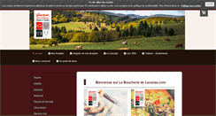 Desktop Screenshot of laboucheriedelacanau.com