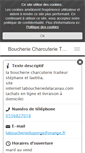 Mobile Screenshot of laboucheriedelacanau.com